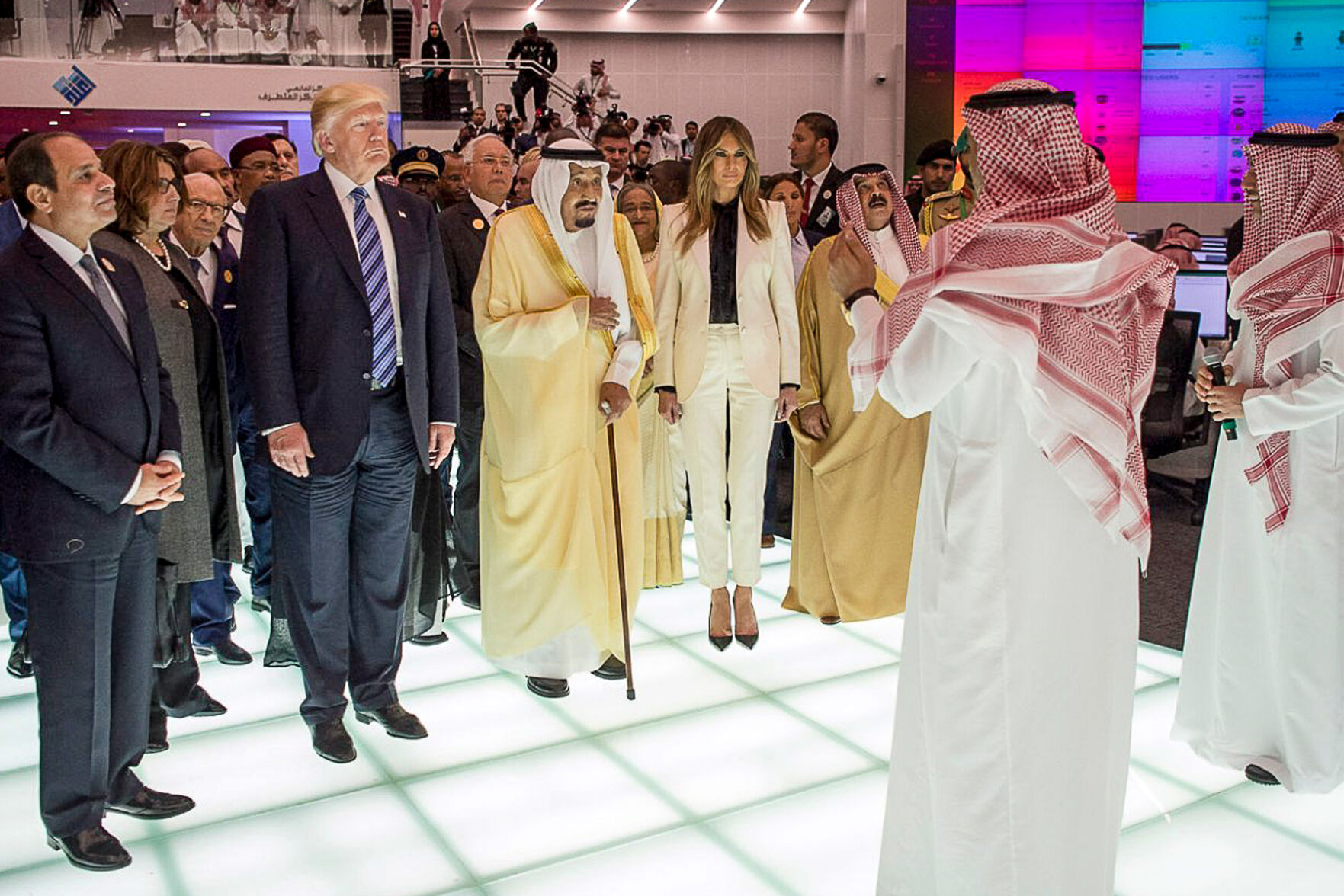 In Saudi Arabia